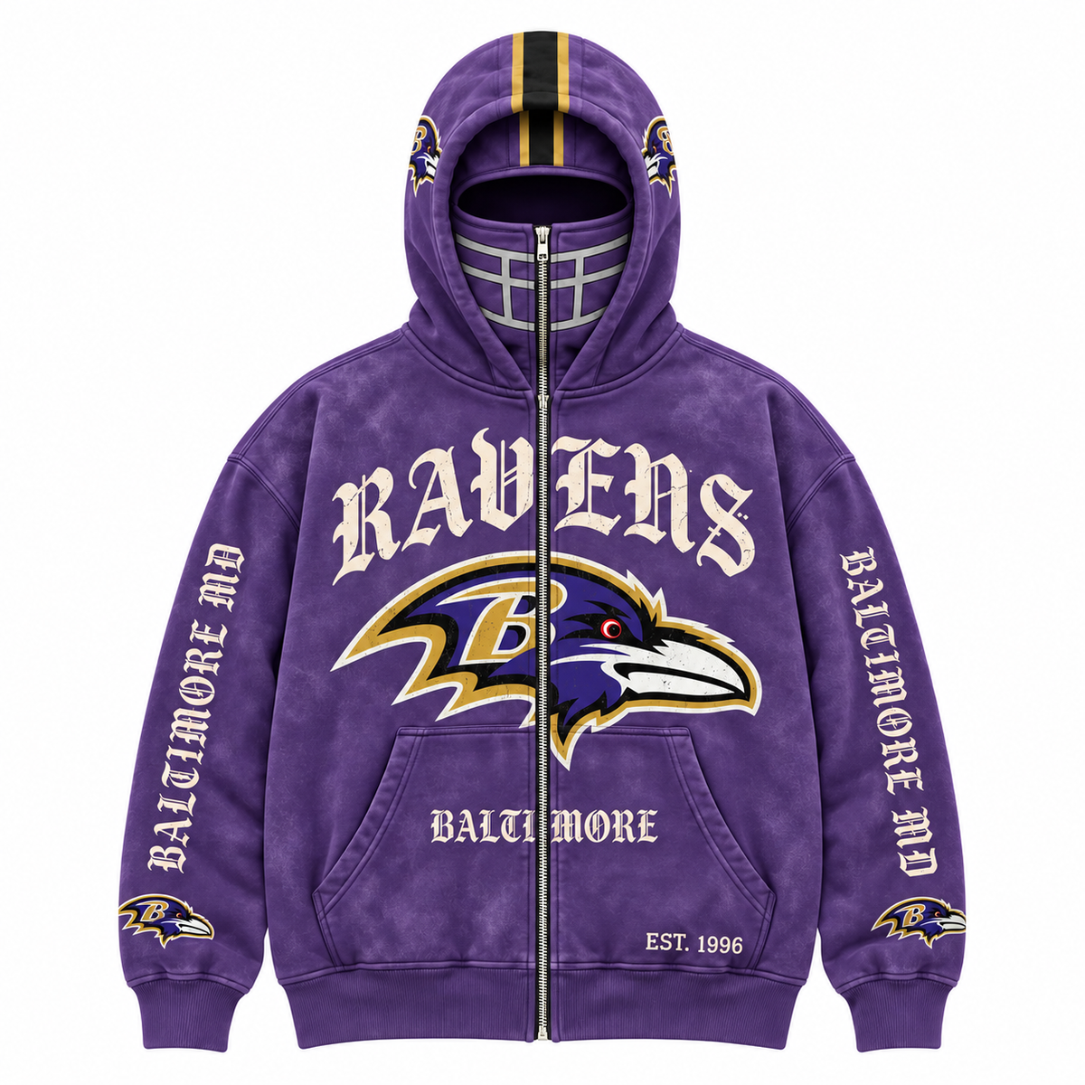 Zipup NFL Vintage Hoodie Collection
