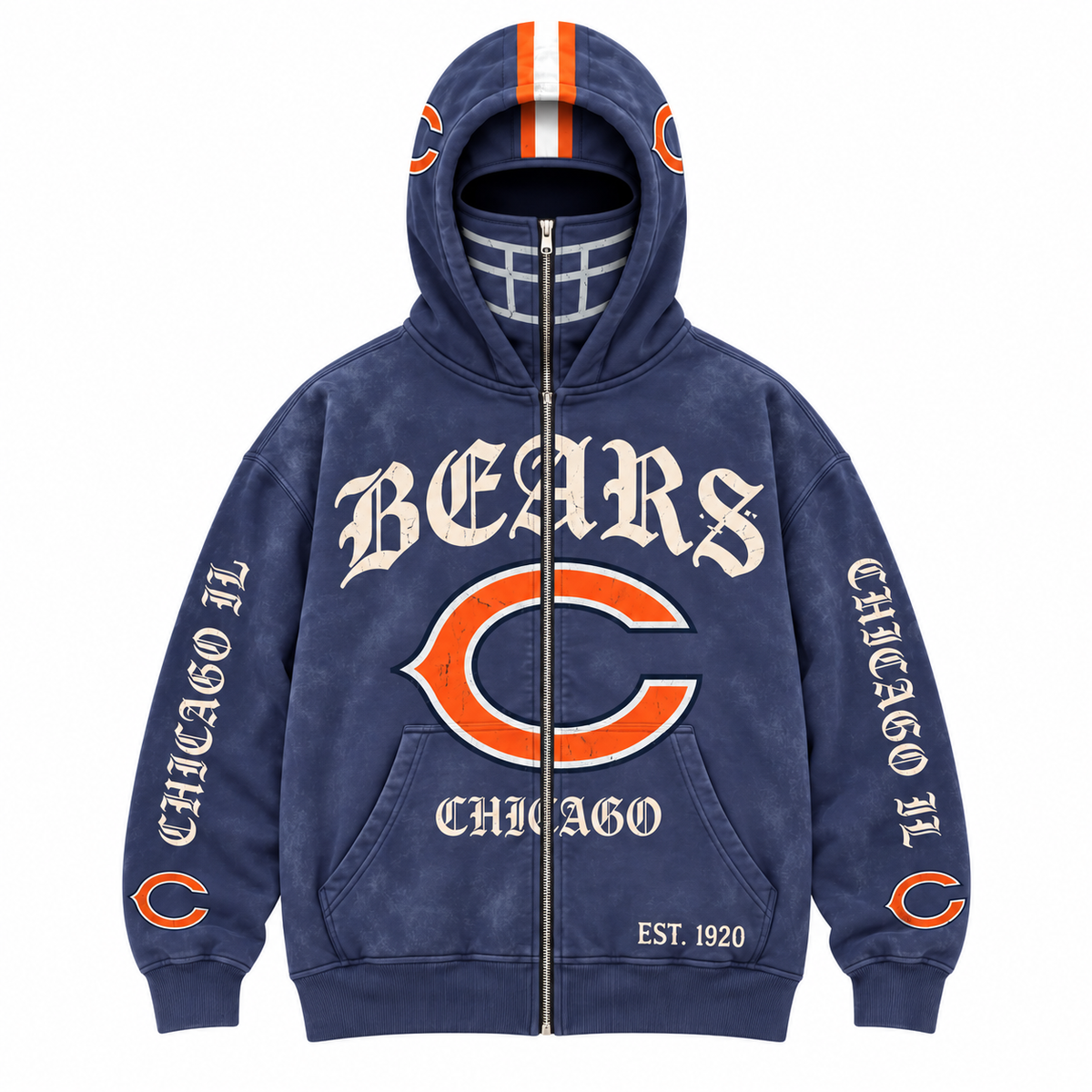 Zipup NFL Vintage Hoodie Collection