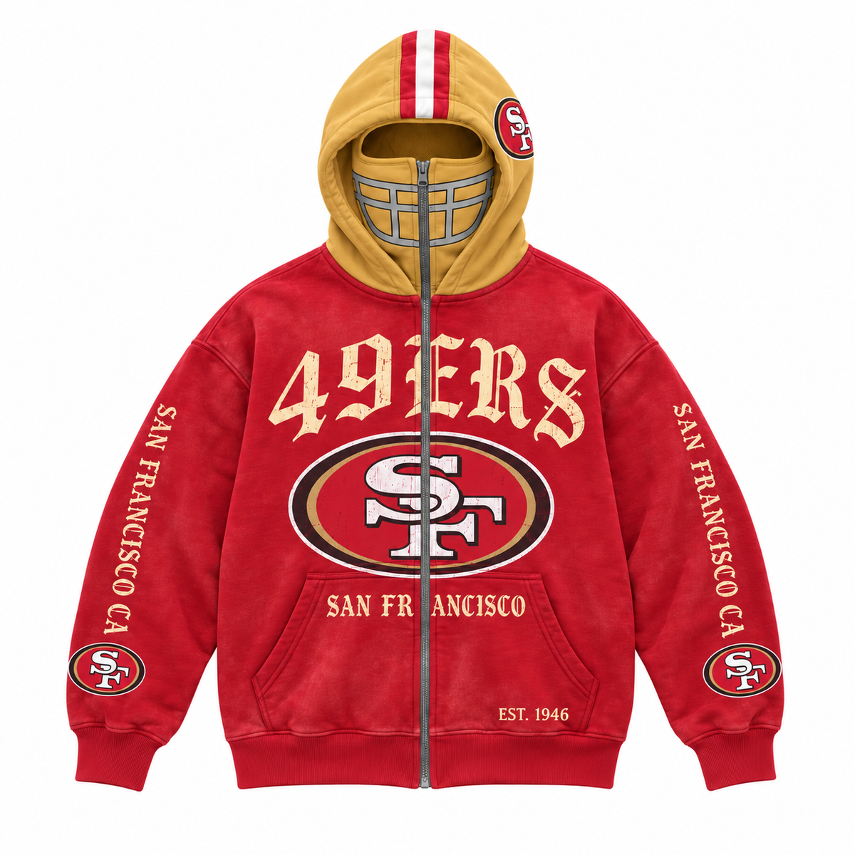 Zipup NFL Vintage Hoodie Collection