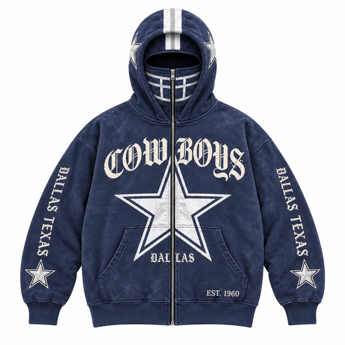 Zipup NFL Vintage Hoodie Collection